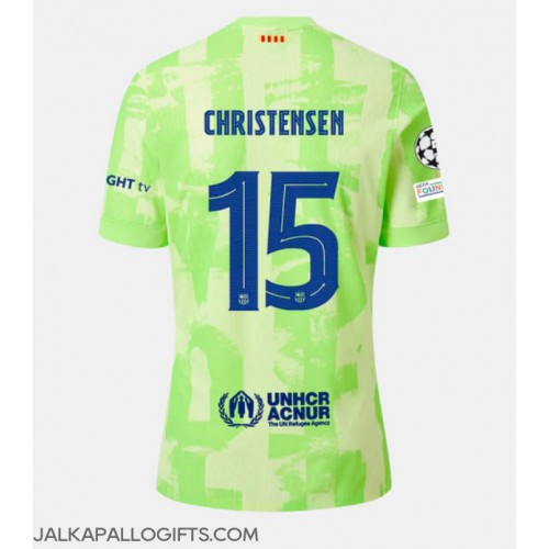 Barcelona Andreas Christensen #15 Kolmaspaita 2024-25 Lyhythihainen